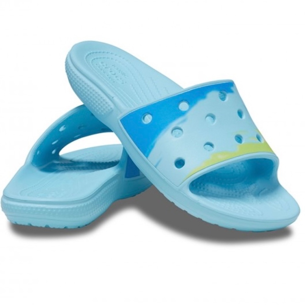 CROCS classic unisex ombre comfy slide sandals Size 10men/ 12women